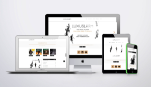 Re-Design des Webauftrittes der Band Luxuslärm für das Album-Release 2016