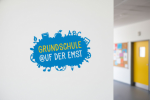 Das finale Schullogo nach dem Re-Design in der Anwendung