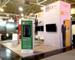 Design eines Sammelplatz-Kiosks für Evakuierungssoftware der metaSEC