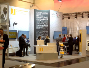 Offenes Standkonzept für die JAMES Besuchermanagement Software