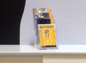 Begleitmaterial zur Viva la Prozess Kampagne für das Besuchermanagement JAMES