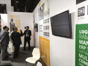 Interaktive Präsentationen sorgten für großes Interesse bei Fachpublikum aus der internationalen Sicherheitsbranche