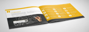 Editorial Design und Art-Direction für Broschüren für den Software-Vertrieb