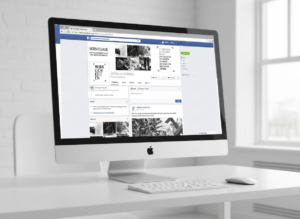 Social Media Auftritt begleitend zur Ausstellung